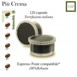 Caffè Più Crema, capsule compatibili Espresso Point in promozione