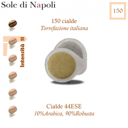 Caffè Sole di Napoli, cialde in carta in promozione
